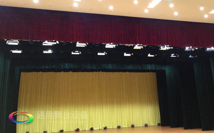 進口高密雅麗絨B1級防火阻燃舞臺底幕 尺寸、顏色接受定制