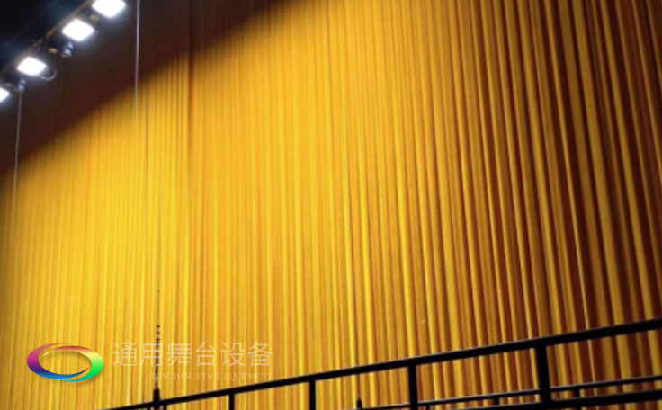 舞臺(tái)幕、舞臺(tái)阻燃幕布B1級(jí)阻燃金絲絨密絲絨大幕側(cè)幕電動(dòng)對(duì)開幕軌道