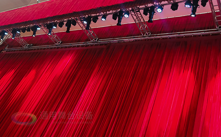 學(xué)校禮堂、報(bào)告廳 大型舞臺(tái)阻燃幕布廠家定做